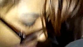 Homegirl shows off her swallowing skills