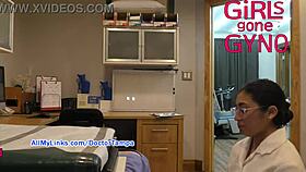 Reality gyno exam with accidental pussy exposure and more