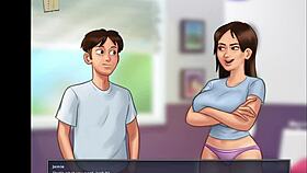 i play summertime saga 206 and get all horny