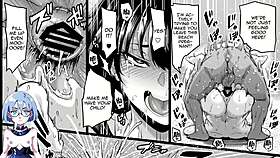 Beach vacation turns into casual sex with anime characters in hentai style