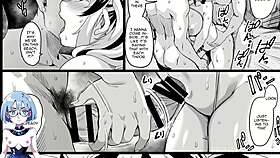 Beach vacation turns into casual sex with anime characters in hentai style