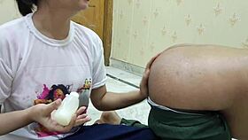 sara moans, 'take that huge dick in my pussy and anal during holi!'