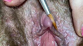 got a new hairy pussy with big clit to show closeup?
