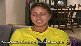 Short-haired Jillian rocks her first and only wild shoot