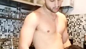 plumber came over and cleared my pipes with a wild amateur blowjob