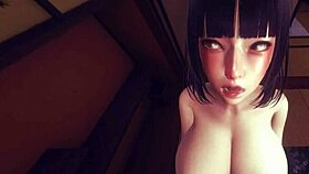 Pov hinata hyuga uses her sensual body to get fucked