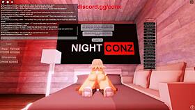 Blonde girl gives blowjob then bends over for doggystyle and rides big black cock