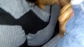 Homegirl shows off her swallowing skills