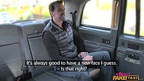 Hey, check this UK taxi scene with a fat cock stretching tight pussy.