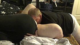 Fat BBW Lesbian Eats Pussy With Intense Licking