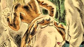 Vintage Erotic Illustration From Retro Comic And Anime Styles