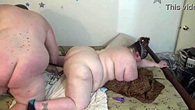 Watch This Chubby Couple Get Double Penetration From A Fuck Machine!