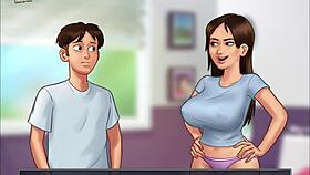 i play summertime saga 206 and get all horny