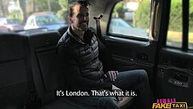Hey, check this UK taxi scene with a fat cock stretching tight pussy.
