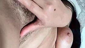 I watched this amateur cutie squirt hard with pure joy