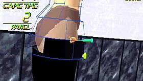 Hey, check out this fun 3d puzzle game with dancing eyes from namco 😊