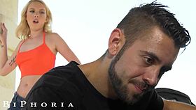 Bfs ultimatum leads to bisexual 3some with big cock anal and blowjob