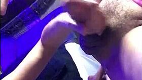 Milked Cum Out After Sucking Him on Couch and Table!