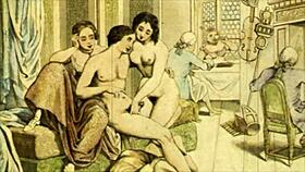 an old book revealed vintage drawings with retro cartoon elements and antique charm