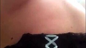 Amoul solo slut in doggy style blowjob satin lingerie dirty talk POV