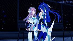 Tsubasa and friends in intense futanari sex