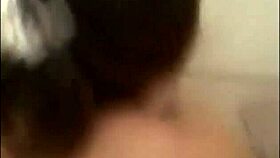 Amoul solo slut in doggy style blowjob satin lingerie dirty talk POV