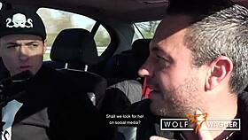 cute teen 18+ jessii van riva gets dicked down in the stairwell with deepthroat and cum 😏