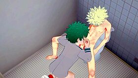 Ever seen Midoriya suck Bakugou off with cum dripping?