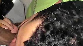 why is this greedy blowjob on a muscular black bodybuilder so intense?