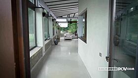 Dr Lilu Moon gets seduced into passionate POV anal sex with doggystyle and riding 😈