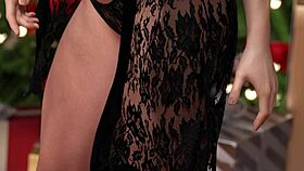 Let's play naughty night before christmas with big tits and cumshot