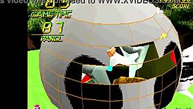 Hey, check out this fun 3d puzzle game with dancing eyes from namco 😊