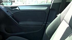 Real Amateur Cuckold Wife Hooks Up with Horny Fan in Car