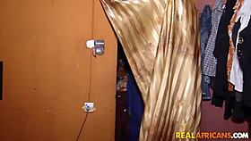 she's taking that huge black cock hard in the ghetto