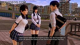 academy 165 unfolds in a game anime hentai world