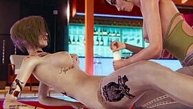 i watch judy alvarez fucking panam palmer in this futa cyberpunk sex tape