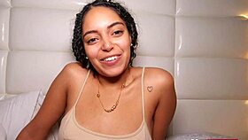 Big Booty Latina Girl Fucked by Big Dick Creampie