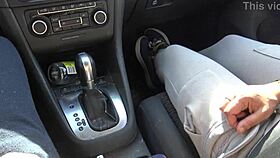 Real Amateur Cuckold Wife Hooks Up with Horny Fan in Car