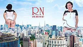 wow a giant lady without panties walks around the city she's as tall as king kong amazing show of a giantess 1