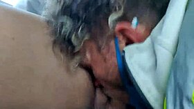 guy giving head in the car, so tempting