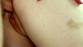 Teen Stepsis Strokes Hard Cock with Mature Milf Watching