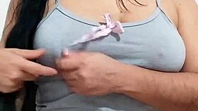 Huge Hairy Pussy Squirts Thick Milk in Real Action