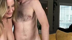 Avril Showers Sucks Cock, Fucked Doggy, Reverse Cowgirl Messy Creampie!