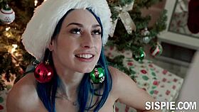 Is Step Sis Jewelz Blu Ready For Christmas Fucking?