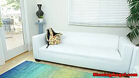 ass banged pornstar bouncing on stiff cock in glamour scene