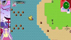 Bulma Licks Monster Balls in Dragon Ball