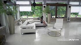 Dr Lilu Moon gets seduced into passionate POV anal sex with doggystyle and riding 😈