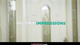 keira gives her new neighbor mike a sensual massage to welcome him.