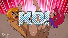 scott pilgrim feels so horny as he fucks in this anime hentai