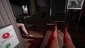 Horny nurse rides cock hard in uncensored 3D hentai